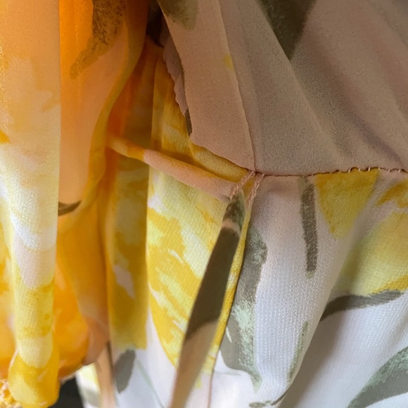 Halogen watercolor floral midi dress - Picture 14 of 16